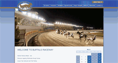 Desktop Screenshot of buffaloraceway.com